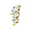 PIERCINGLINE Titanium Screw Attachment with External Thread 0.9 mm 3