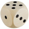 Timtina Pack of 5 Wooden Cubes 3 cm
