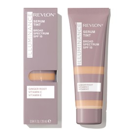 Revlon Illuminance Tinted Serum Triple Hyaluronic Acid Foundation Serum Unifies Skin Tone, Brightens & Moisturizes All Day SPF 15, 317 Tan Sand, 1 Ounce