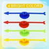 12pcs Arrow Game Spinners, 3.94in 4 Colors Plastic Spinners for