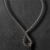 VATN APPAREL Gothic Vintage Cross Pendant Necklace Stainless Steel Unisex