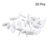 sourcing map Furniture Feet Nail Plastic Glide Nails Square Chair