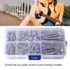 Guitar Screw Kit, Easy Installation Clear Thread 226Pcs Guitar Screw
