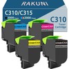 RAKUNI Remanufactured Toner Cartridge Replacement for Xerox C310 C315 006R004356