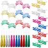 Fabbay 36 Pcs 2025 New Years Eve Party Supplies Include