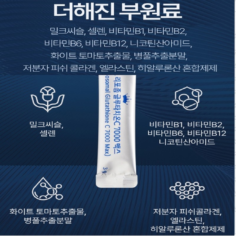 Liposome GlutathioneUSA-made Lipozone Glutathione Liposome Glutathione 14 packets / 리포좀글루타치온미국산