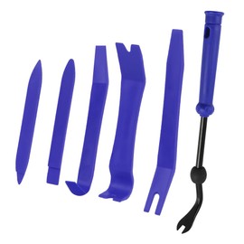 YGDMD 6PCS Car Trim Removal Tool Kit,Practical Plastic Pry Tool for Dismantling Bumper Clips/Auto Fasteners Without Leaving Scratches,Professional Car Accessories Trim Tools Auto Removal
