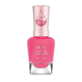 Sally Hansen Color Therapy™, Sweet Resilience, Argan Oil, Long Lasting, Healthy Nails, Pink Nail Polish