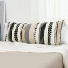 Labilin Boho Long Lumbar Pillow Covers 14x36 Farmhouse Decorative Cushion