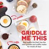 DASH Mini Maker Waffle Maker + Griddle, 2-Pack Griddle +