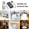 EZSDY Universal Wireless Ceiling Fan Remote Control kit with 3