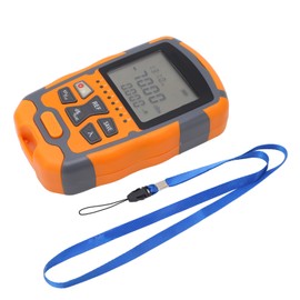 Handheld Optical Power Meter Multifunctional Optical Fiber Cable Tester with LED Light 50MW