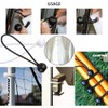White Ball Bungee Cords - 20Pcs Heavy Duty Elastic Ties