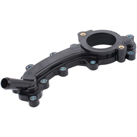 MOTOKU Thermostat Housing Crossover Coolant Water Outlet Pipe for Chrysler 300 200 Town & Country for Dodge Charger Challenger Durango for Ram 1500 for Jeep Grand Cherokee