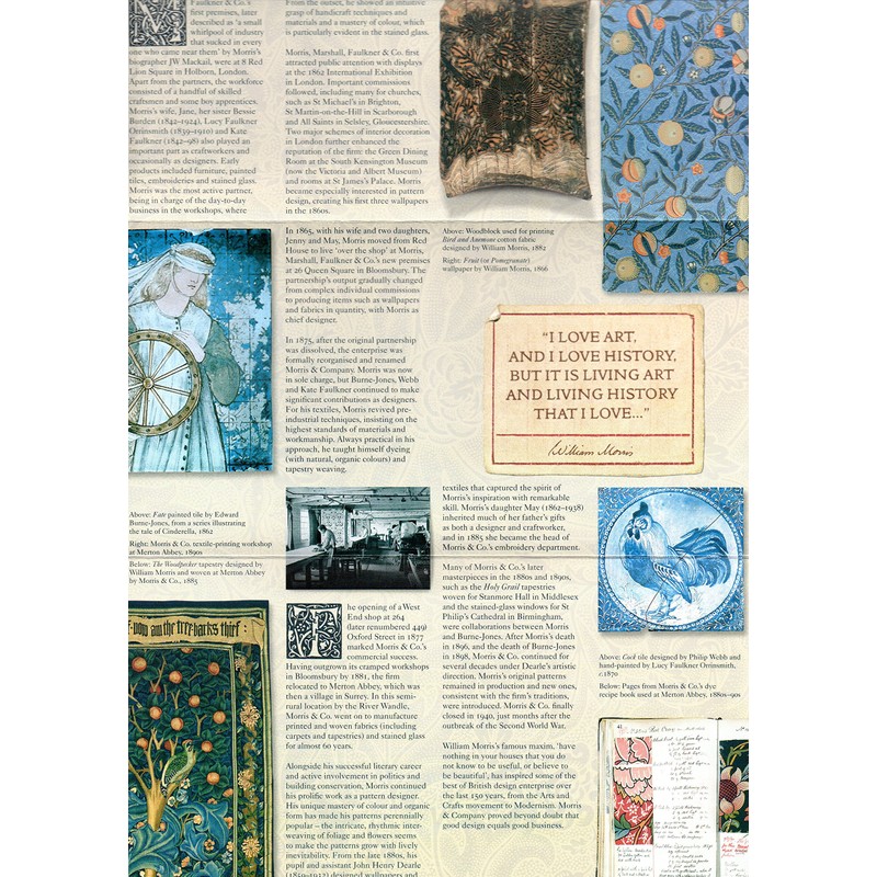 2011 Morris & Co Stamps in Presentation Pack PP431 (printed