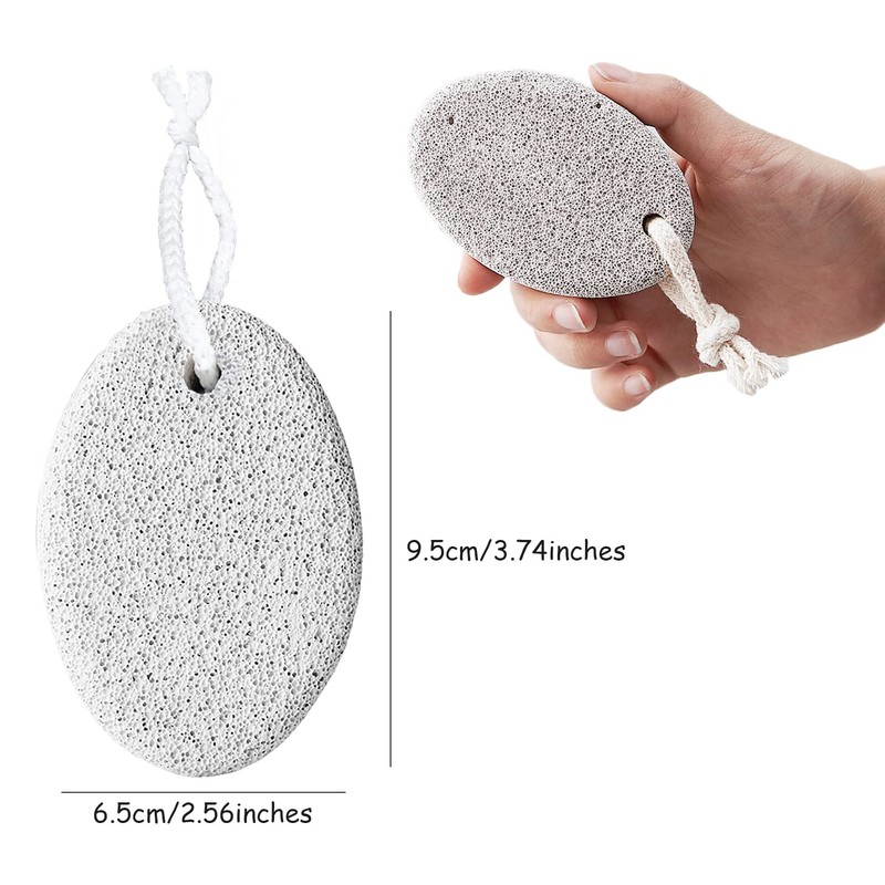 Pumice Stone 2 Pcs - Foot Pumice Stone for Feet
