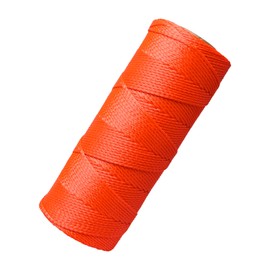 BSRHOME Mason Line String Line,600 Ft Length Nylon Twine,18 Braided Nylon String for Gardening Or Masonry Tools,Twine String for Gardening,Orange