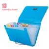 A6 13 Pockets Mini Expanding File Folder Accordion File Folder
