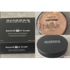 Synergie Minerals Second Skin Crush - (UVA and UVB) protection - warm beige