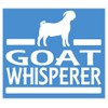 EZ-STIK Goat Whisperer Sticker J870 6 inch boer decal