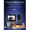 Winnes Doorbell with Camera, 1080P Wireless Video Doorbell, IP65 Rainproof,
