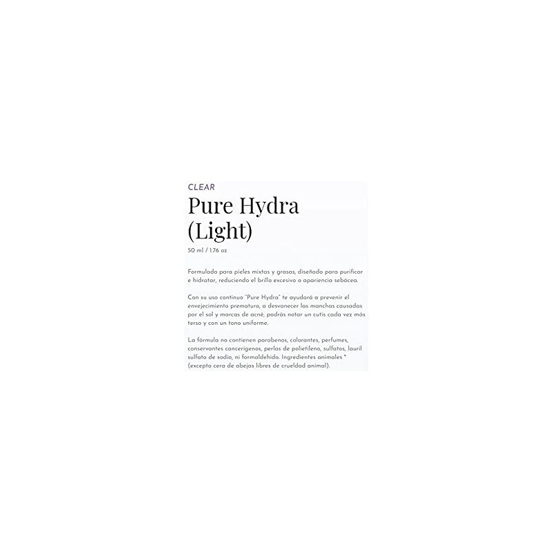 Crema Juveness Light, Crema Pure Hydra 50 ML, Nueva Imagen!
