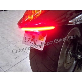 Chrome Glow Suzuki Boulevard M109R Red LED Rear Under Fender Turn Signal Kit - Red Lens