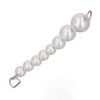 10Pcs Pearl Shoe Chains Polished ABS Resin Metal Buckle Widely