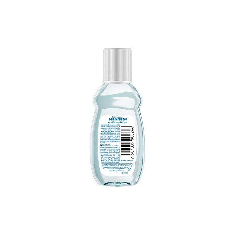 Mennen Aceite de Bebé Baby Magic 100 ml. Hipoalergénico. Humectante,