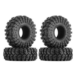 INJORA 1.9 Tyres All Terrain King Trekker S5 Tyre for TRX4 SCX10 1/10 RC Crawler Upgrade (118 x 42 mm)