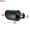 YITAMOTOR 4" 5 Inch Exhaust Tips, Stainless Steel Professional Exhaust
