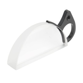 80mm Handheld Subtle Kaleidoscope Filter, Camera Lens Prism Optical Glass Prism, Half Moon Shaped Special Effects Filter, Photographic Video Camera Accessories