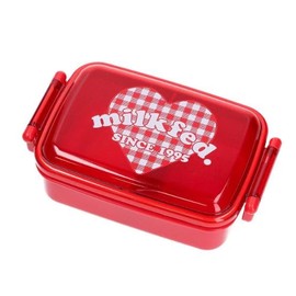 Milkfed GINGHAM LUNCH BOX Women's Red Lunch Box, red