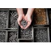 RAMPA® Steel Threaded Insert, (50 pcs.) zinc Plated with hex