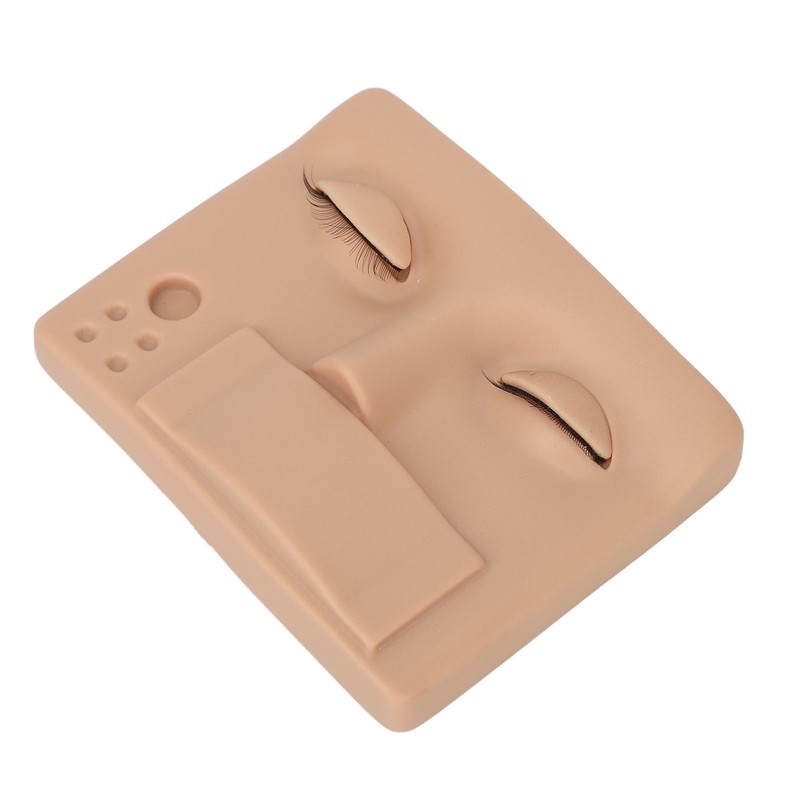 Eyelash Mannequin Head Replaced Eyelids Realistic Reusable 3D Lash Extension