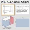 OhMill Students Dormitory Bunk Bed Curtain Drapery Lightproof Dustproof Canopy
