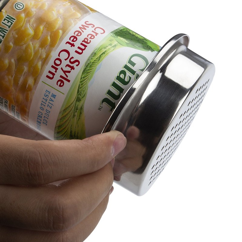 Wish Tuna Strainer, Tuna Press Can Colander Food-Grade Stainless Steel