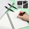 Sayglossy 48 Pack Mini Ballpoint Pens Small Pocket 1.0mm Black