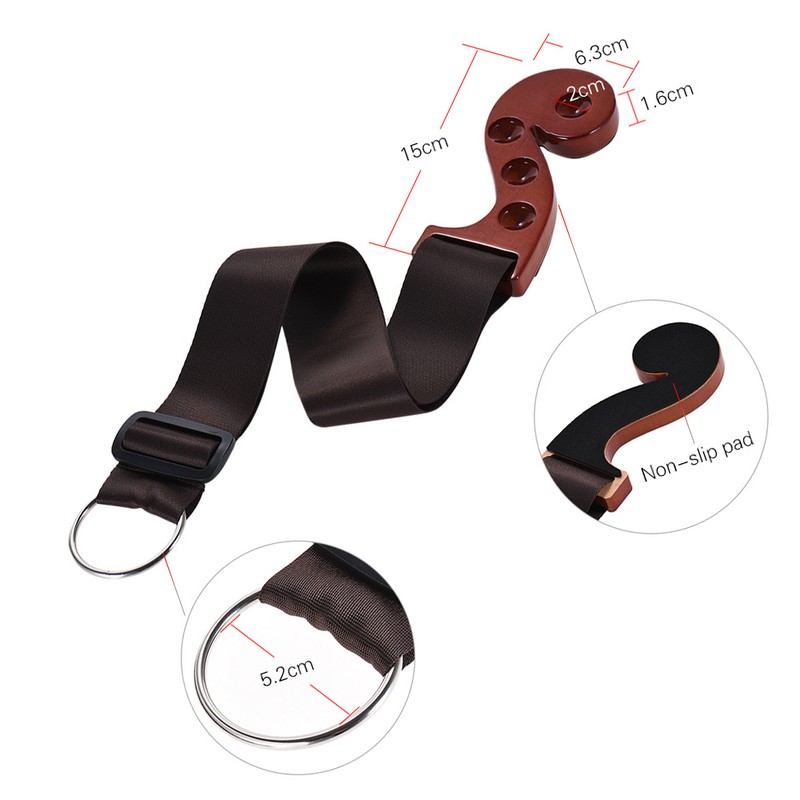 Solid Wood Cello Endpin Non-slip Stop Holder Rest Anchor Protector