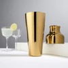 Viski Parisian Cocktail Shaker Set, 25 oz Gold Plated Stainless