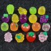 30 Figuras De Frutas De Resina Que Brillan En La