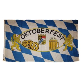 3x5 German Bavarian Oktoberfest Octoberfest Beer Festival Flag Rough Tex Poly