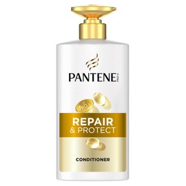 Pantene Pro-V Repair & Protect Hair Conditioner, 2x The Nutrients In 1 Use, Strengthen Hair From Within, For Weak And Damaged Hair, 490ML