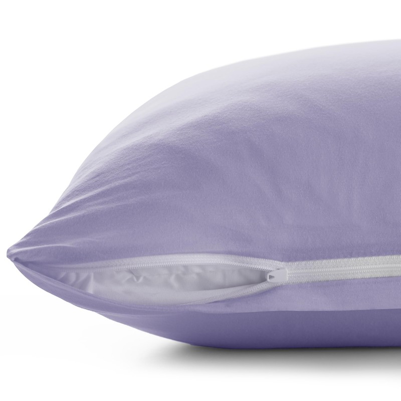 DecoKing 2 x Pillowcases 80 x 80 cm Jersey Cotton