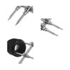 TSUCIA Camera Lens Spanner, Range 0.4 - 5.1 inches (10