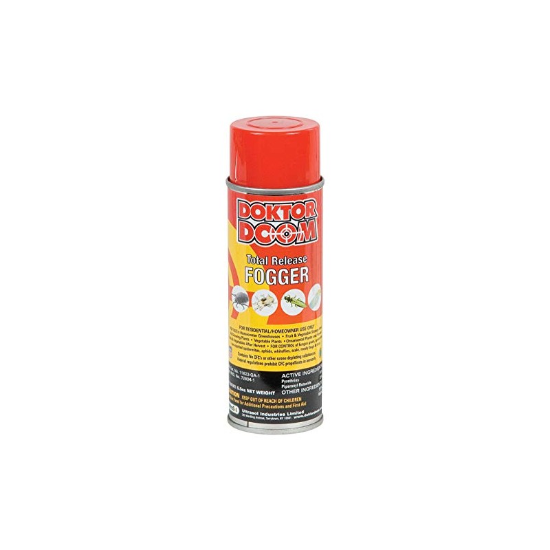 Doktor Doom Total Release Fogger Botanical Insecticide 12.5 oz.