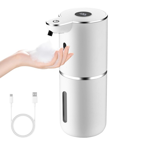 XINKORA Automatic Foaming Soap Dispenser, LED Display Touchless Foam Hand