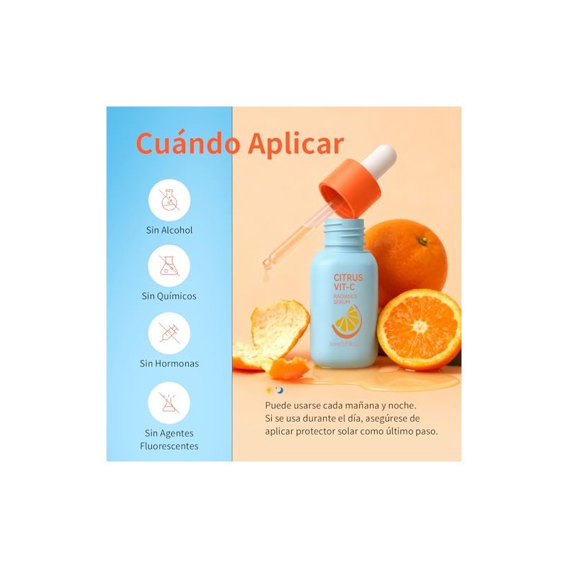 Kit Cuidado Facial Beaubase Vitamina Pzas Limpiador Tónico Suero Crema