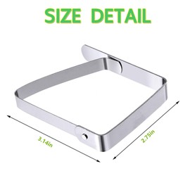 10PCS Table Cloth Clips, Outdoor Tables Clips，Stainless Steel Table Cloth Clip Fit for 2.5-6.5cm / 0.98-2.60 inch Thickness Table, Table Cover Clamps for Picnic Outdoor Party Wedding