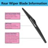 Rear Wiper Blade Arm Set Replacement for Mazda CX-5 2013-2023